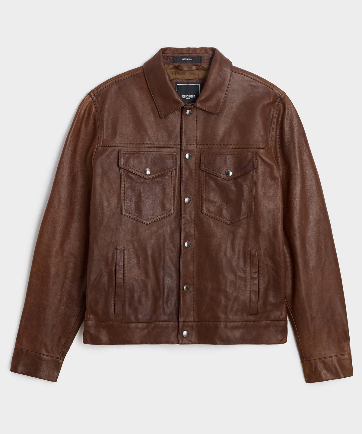 Lambskin Dylan Jacket - Pecan