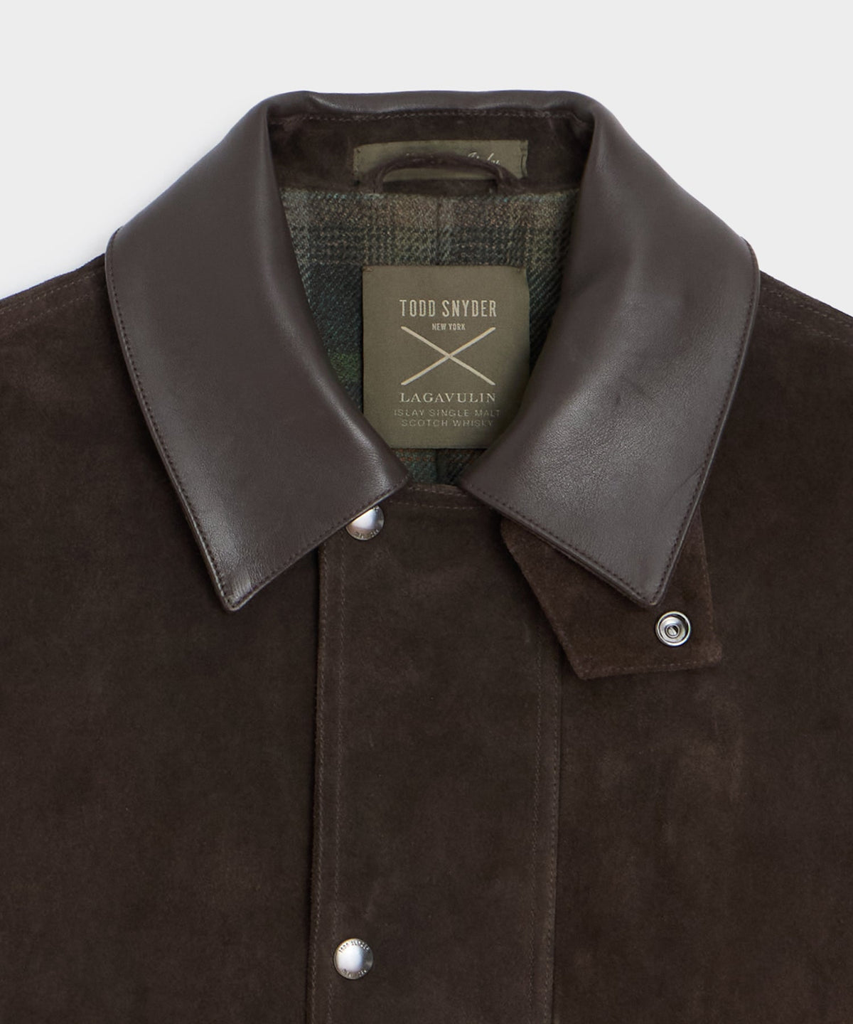 Todd Snyder x Lagavulin Suede Stable Jacket - Brown
