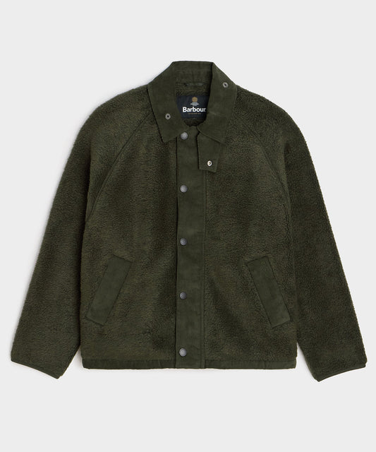 Barbour Fleece Transport Jacket - Sage