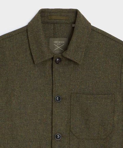 Todd Snyder x Lagavulin Chore Jacket - Olive