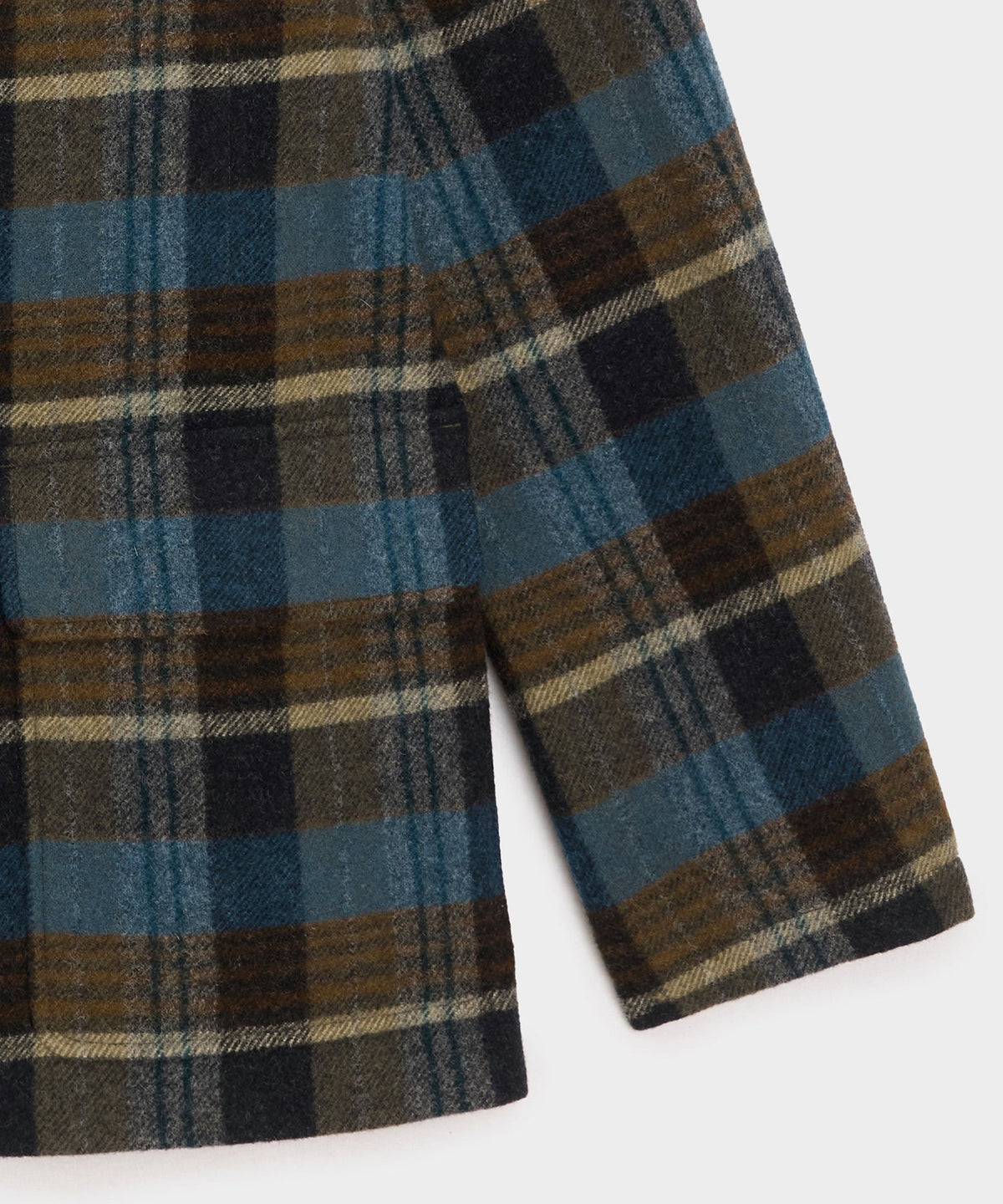 Italian Wool Walking Jacket - Blue