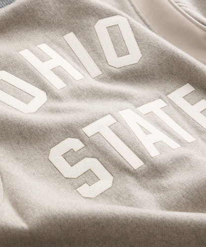 Todd Snyder x The Ohio State University™ Letterman Jacket - Light Grey Heather