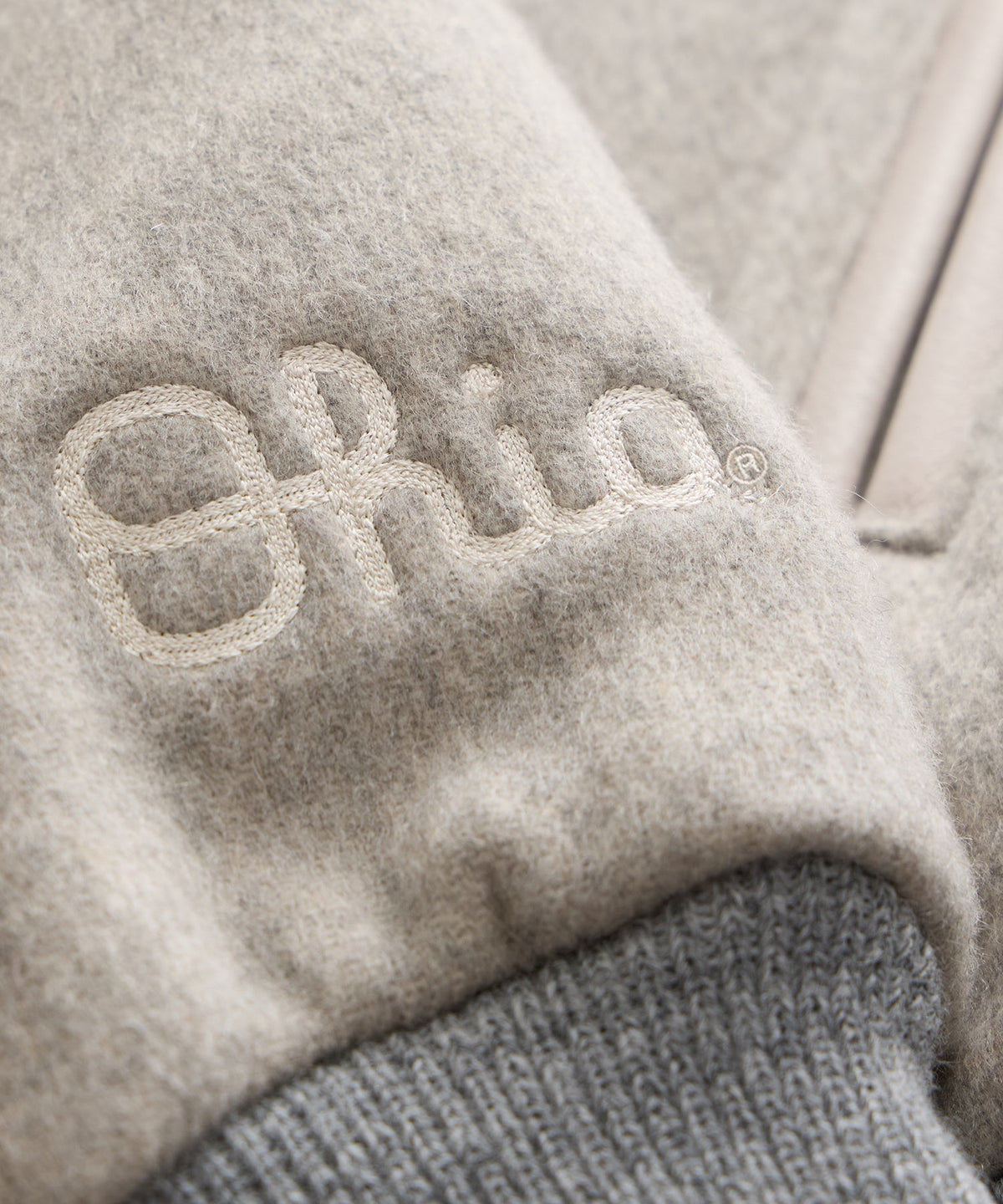 Todd Snyder x The Ohio State University™ Letterman Jacket - Light Grey Heather