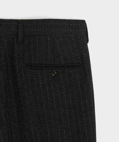 Italian Wool-Cashmere Wythe Trouser - Charcoal