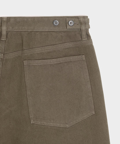 Pleated Welder Pant - Fogstone