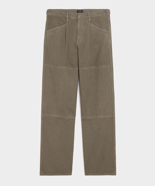 Pleated Welder Pant - Fogstone