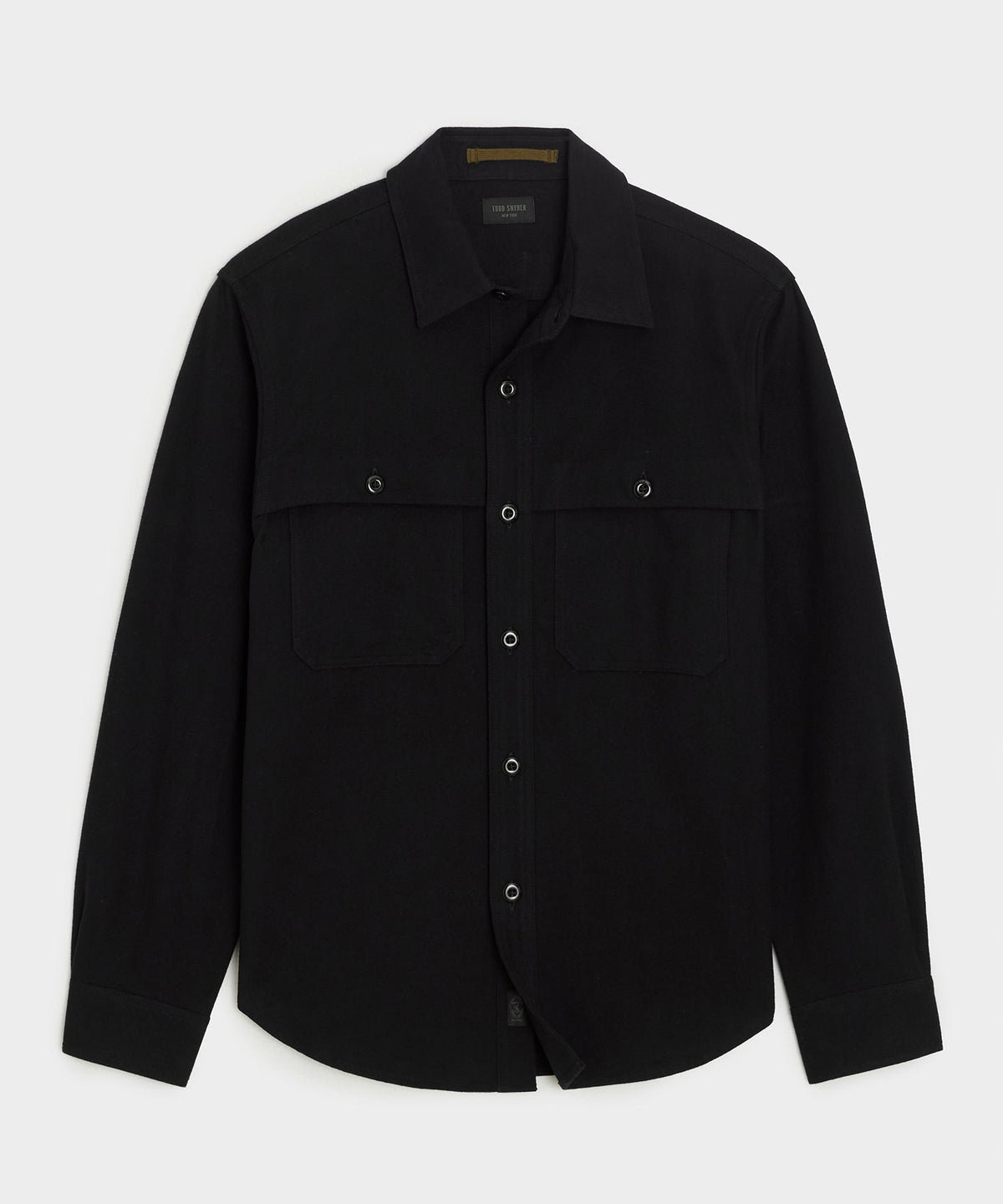 Chamois Cape Shirt - Black