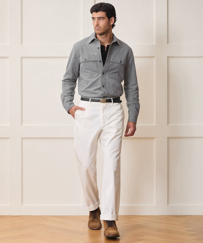 Chamois Cape Shirt - Charcoal