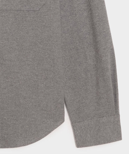 Chamois Cape Shirt - Charcoal