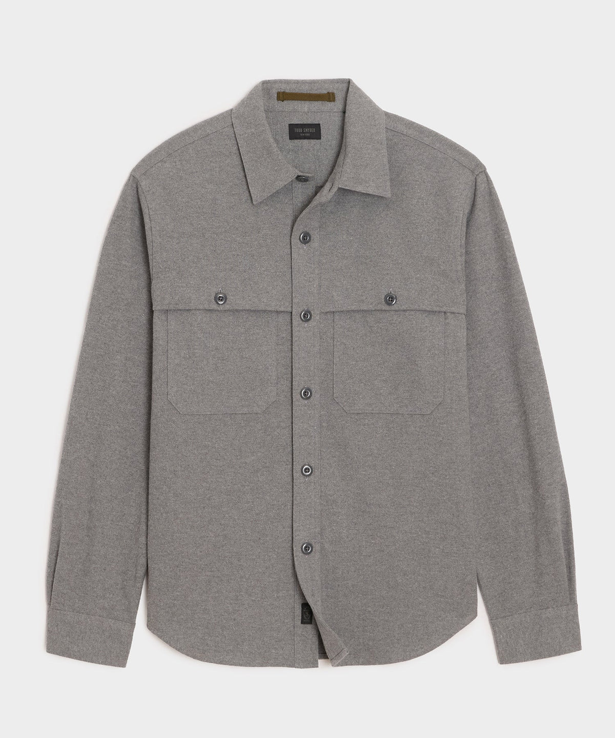 Chamois Cape Shirt - Charcoal