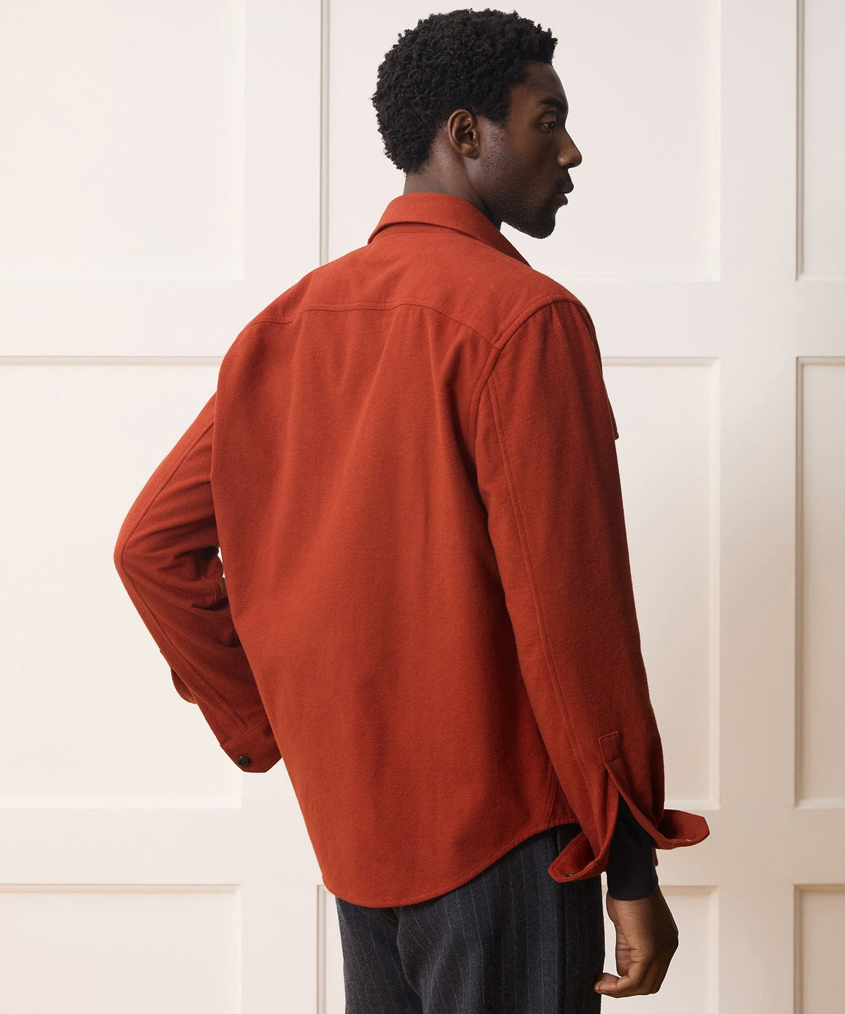 Chamois Cape Shirt - Clover Root