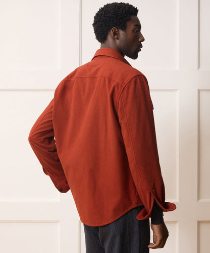 Chamois Cape Shirt - Clover Root