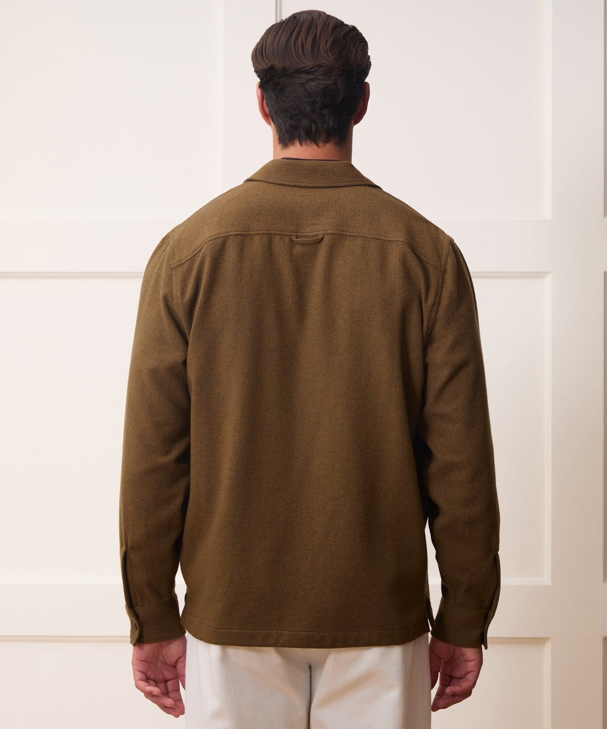 Herringbone Field Shirt - Brown