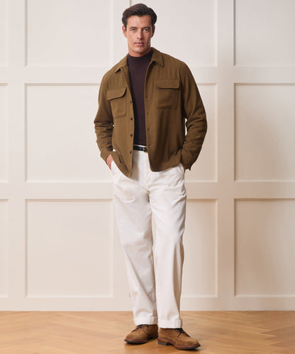 Herringbone Field Shirt - Brown