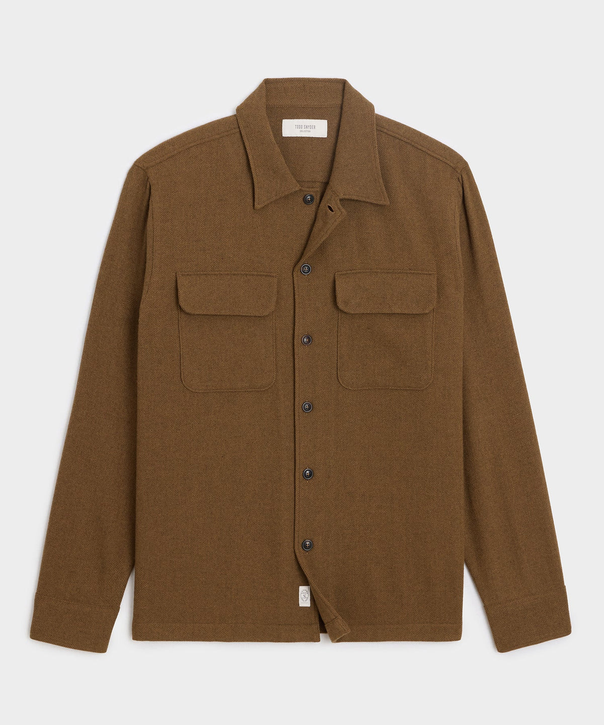 Herringbone Field Shirt - Brown