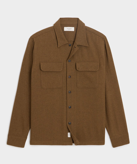 Herringbone Field Shirt - Brown
