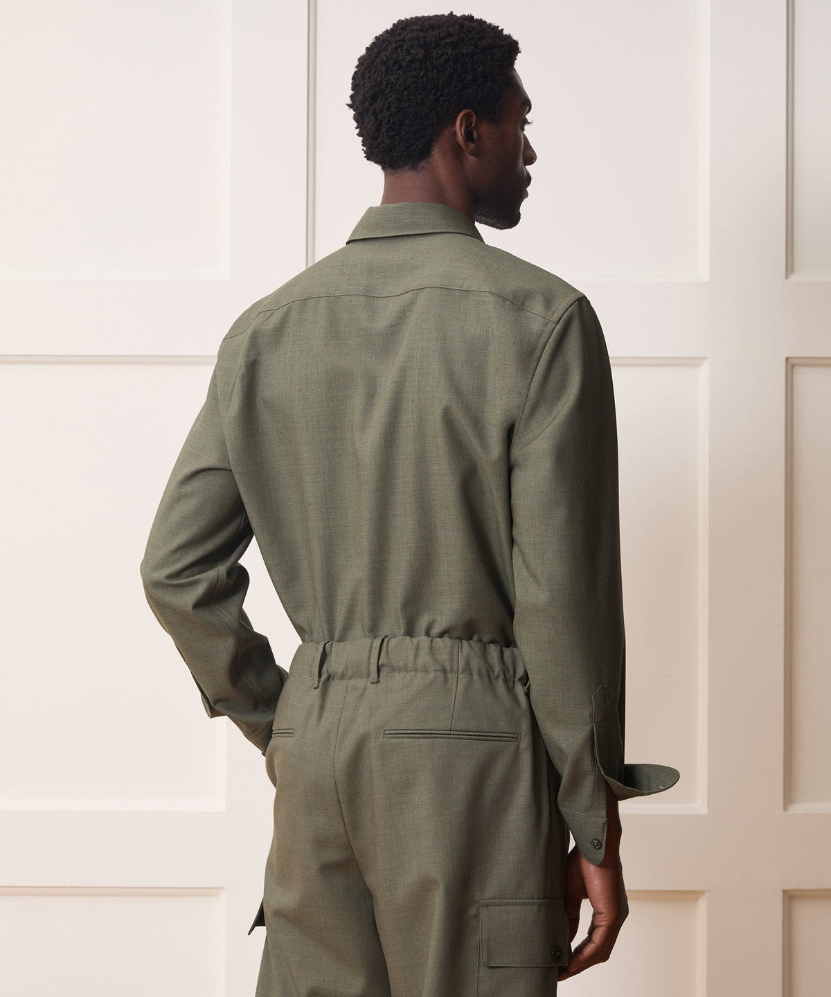 Welt Pocket Utility Shirt - Green