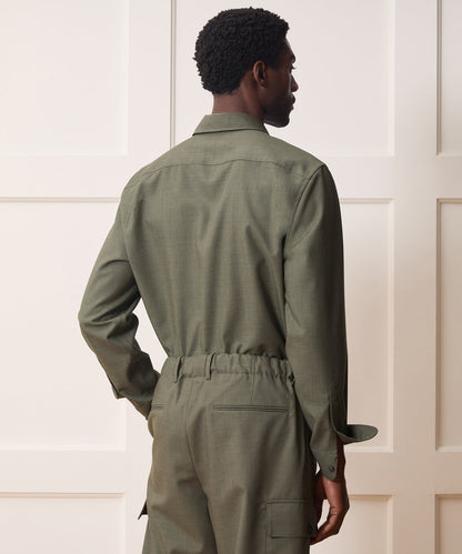 Welt Pocket Utility Shirt - Green