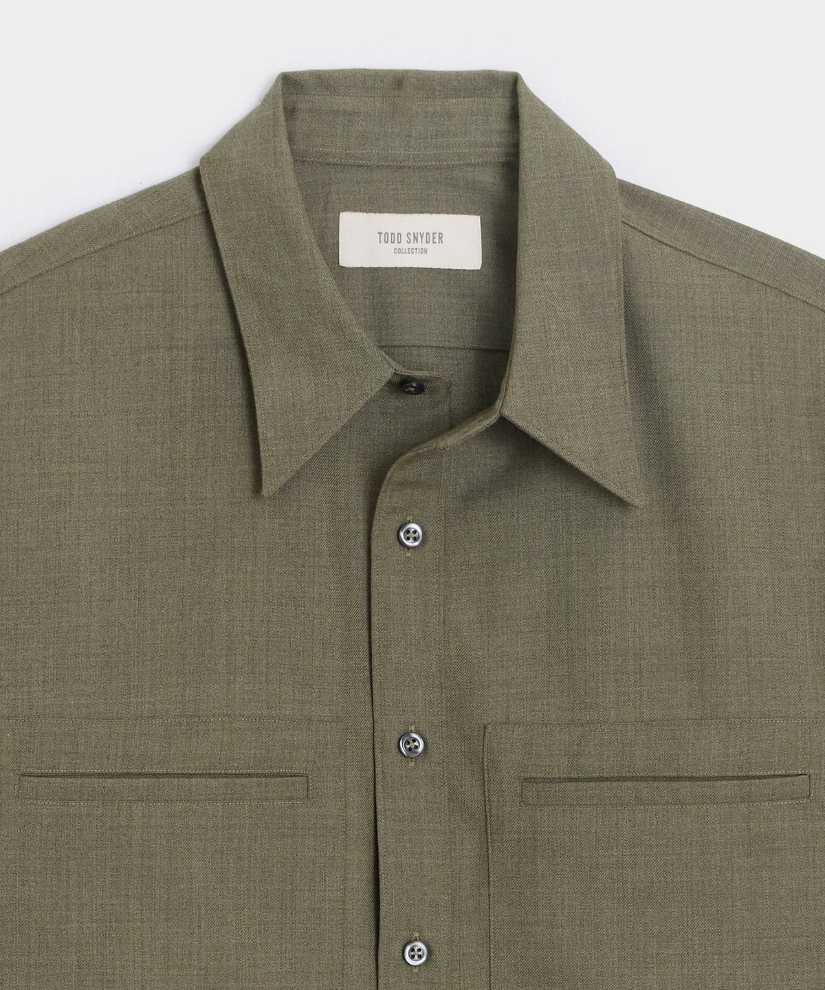 Welt Pocket Utility Shirt - Green