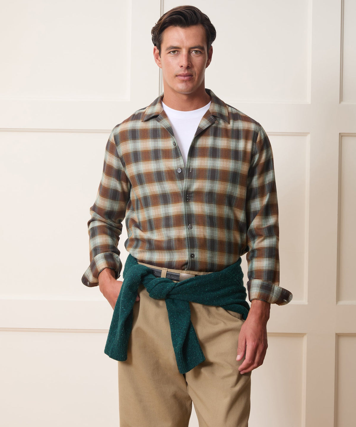 Brushed Camp Shirt - Multi