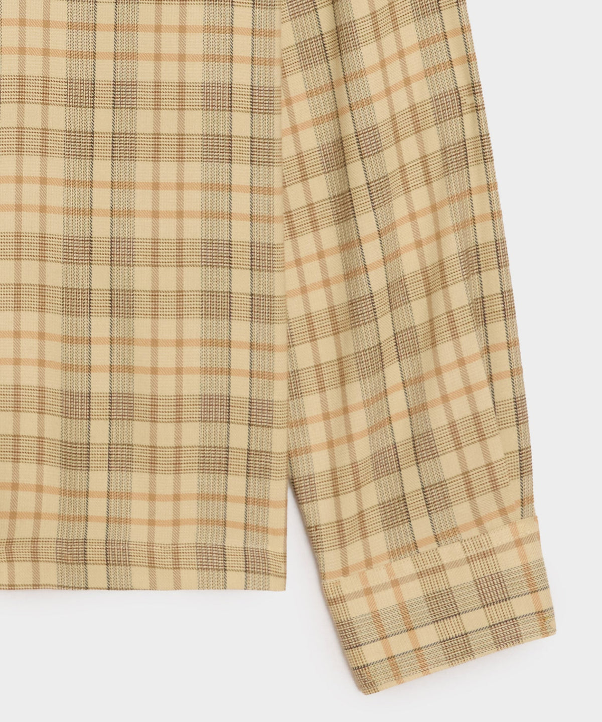 Brushed Camp Shirt - Dune Brown