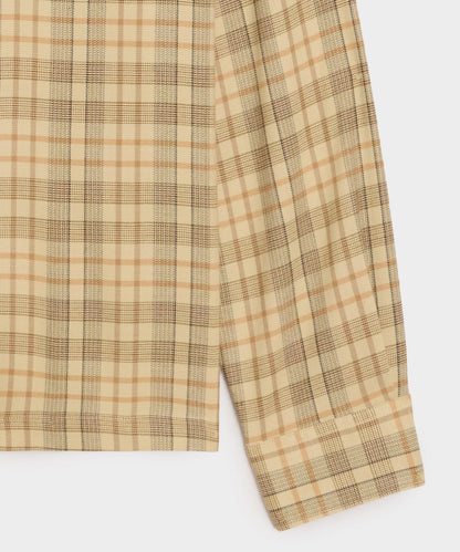 Brushed Camp Shirt - Dune Brown
