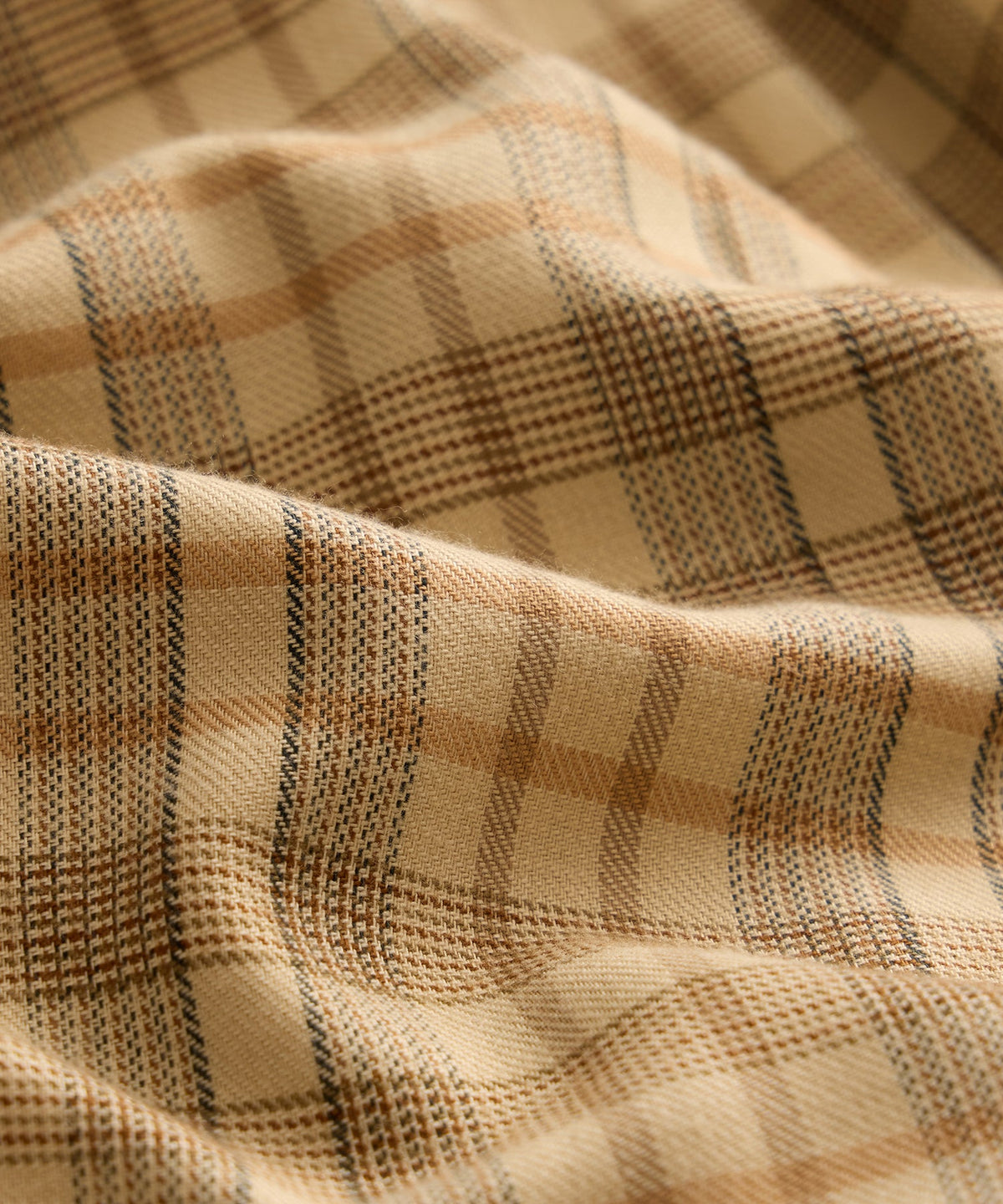 Brushed Camp Shirt - Dune Brown