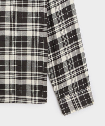 Brushed Camp Shirt - Black