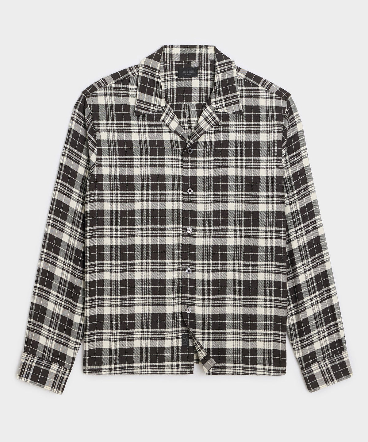 Brushed Camp Shirt - Black