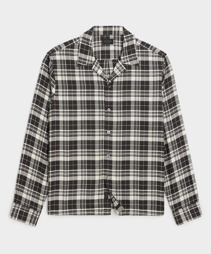 Brushed Camp Shirt - Black