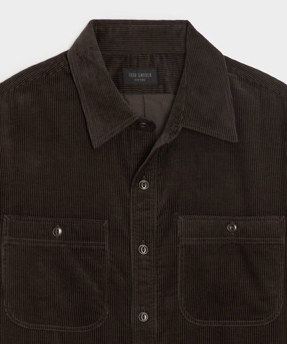 Corduroy Work Shirt - Cafe Racer