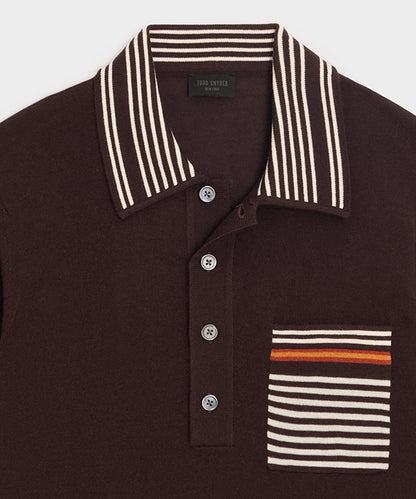 Knightsbridge Sweater Polo - Espresso Bean