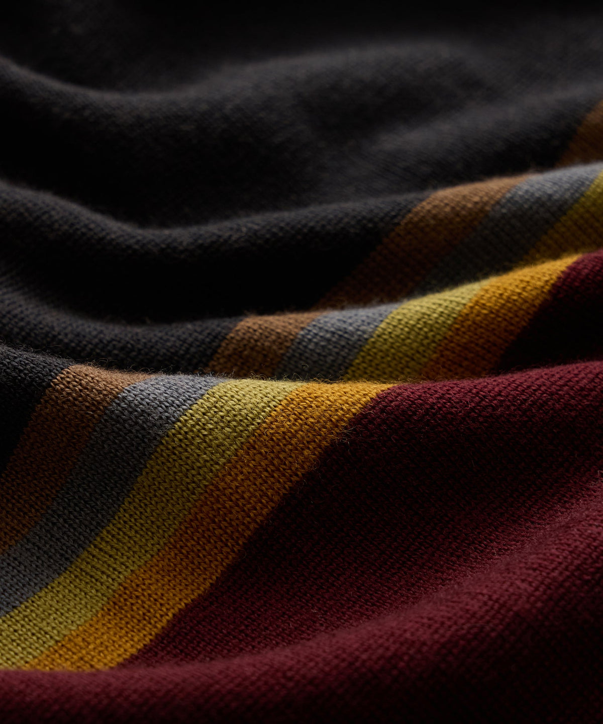 Woodford Sweater Polo - Winestain