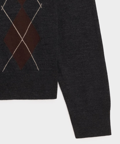 Hastings Sweater Polo - Charcoal