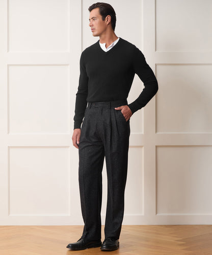 Cashmere V-Neck Sweater - Black