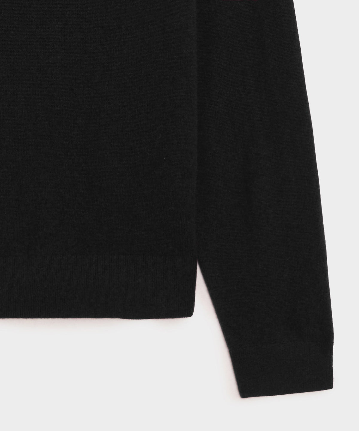 Cashmere V-Neck Sweater - Black