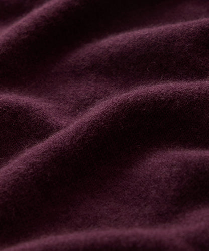 Cashmere V-Neck Sweater - Raisin