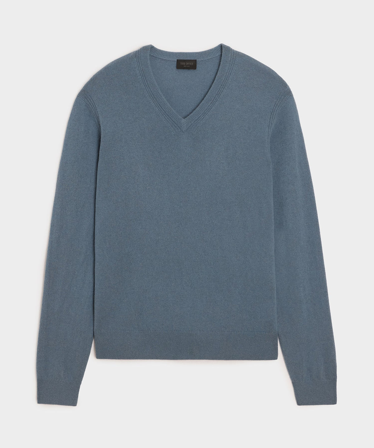 Cashmere V-Neck Sweater - River Way
