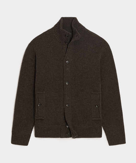 Wright Sweater Jacket - Peppercorn