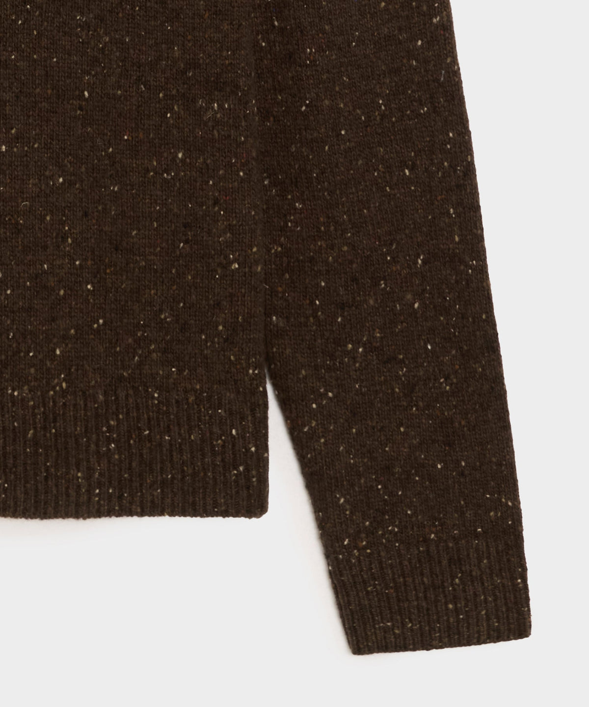 Donegal Crewneck Sweater - Espresso Bean