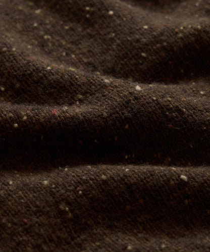 Donegal Crewneck Sweater - Espresso Bean