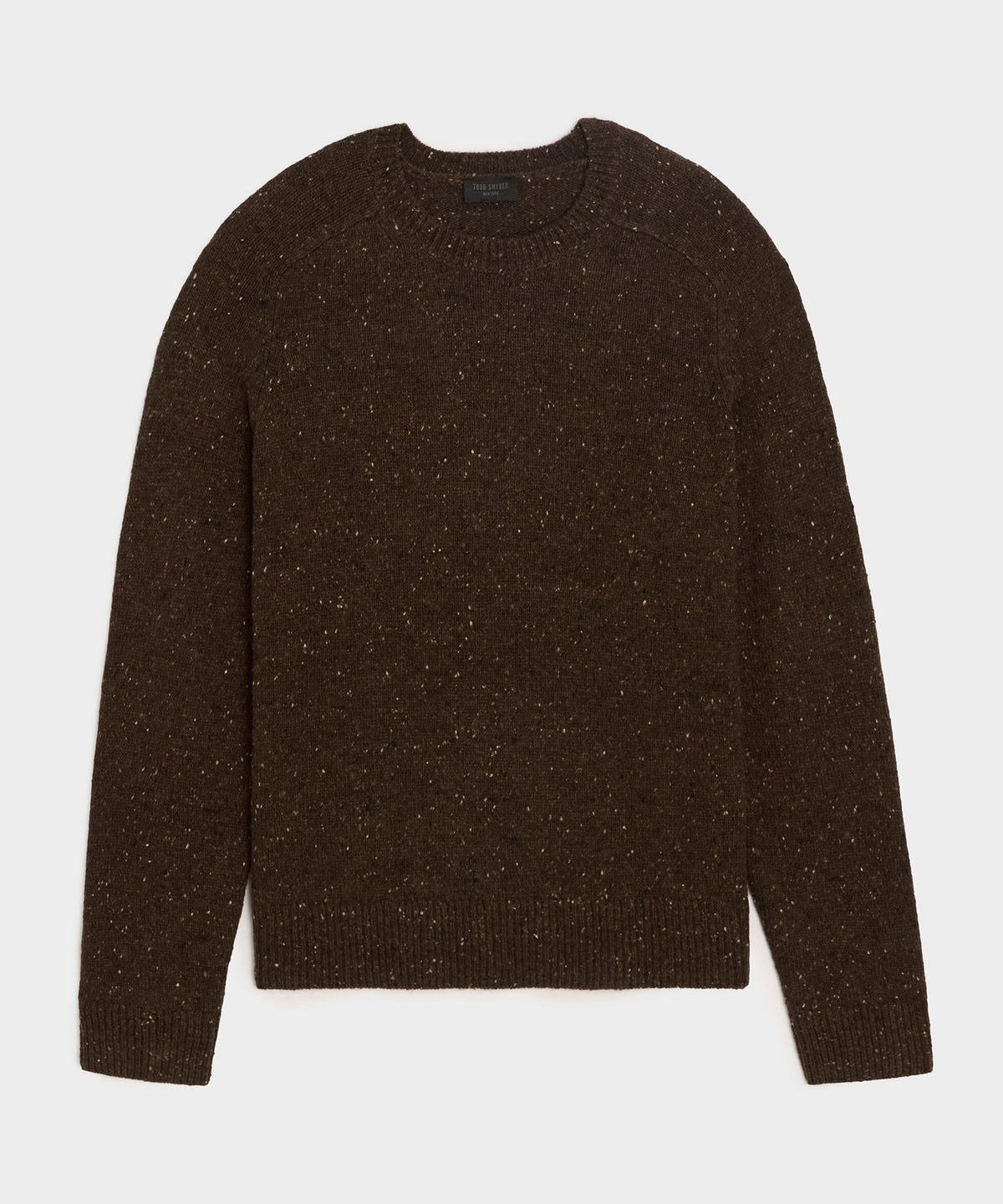 Donegal Crewneck Sweater - Espresso Bean