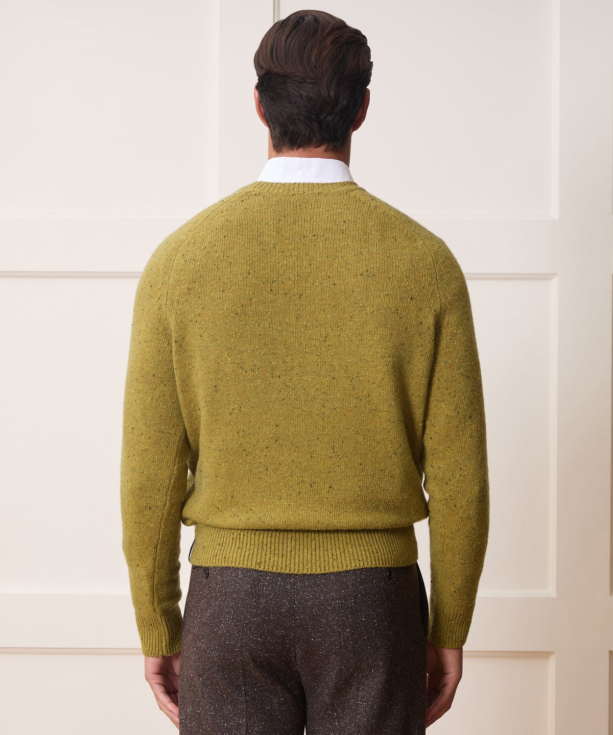 Donegal Crewneck Sweater - Lemongrass