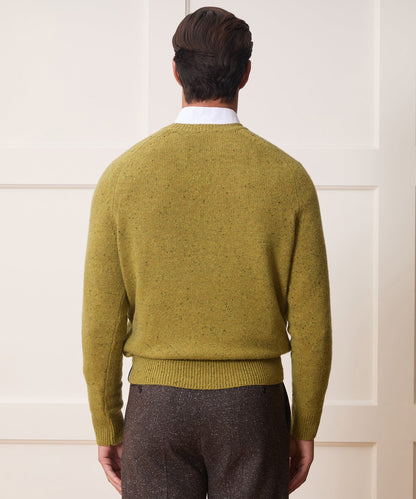 Donegal Crewneck Sweater - Lemongrass