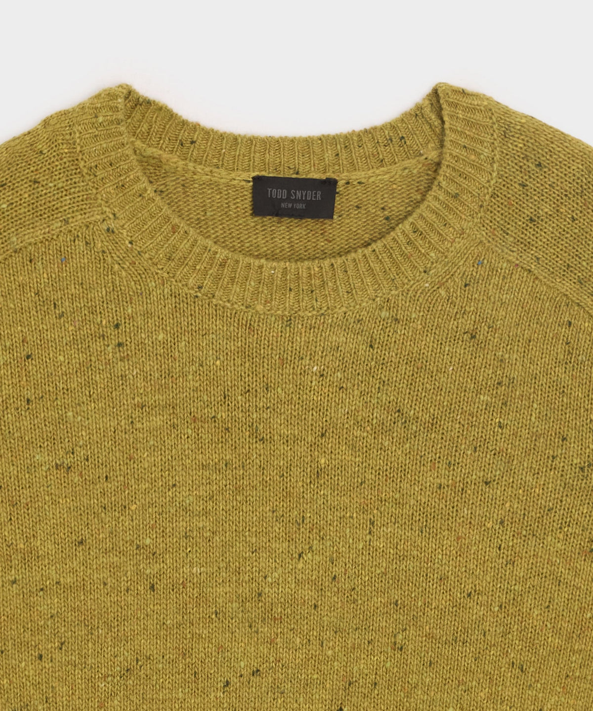 Donegal Crewneck Sweater - Lemongrass