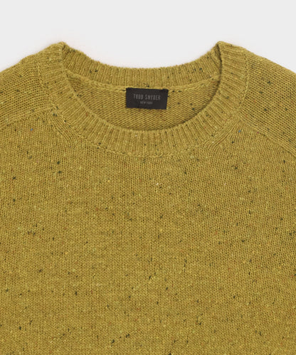 Donegal Crewneck Sweater - Lemongrass