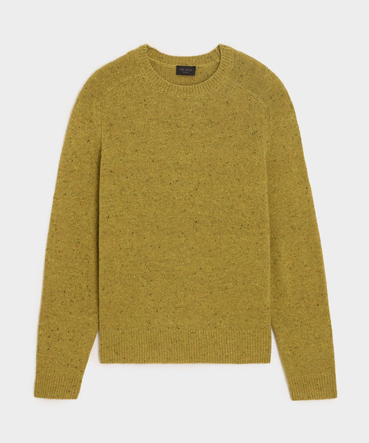 Donegal Crewneck Sweater - Lemongrass