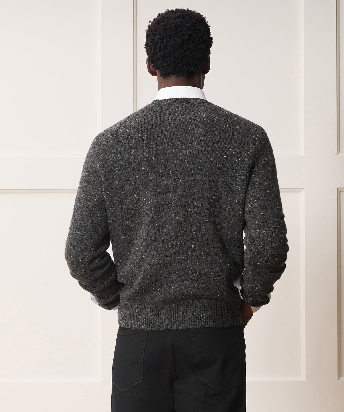 Donegal Crewneck Sweater - Manor Grey