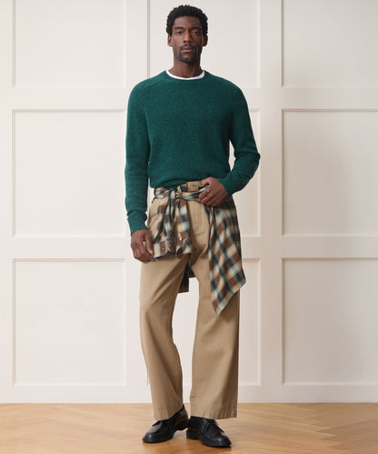 Donegal Crewneck Sweater - Teal