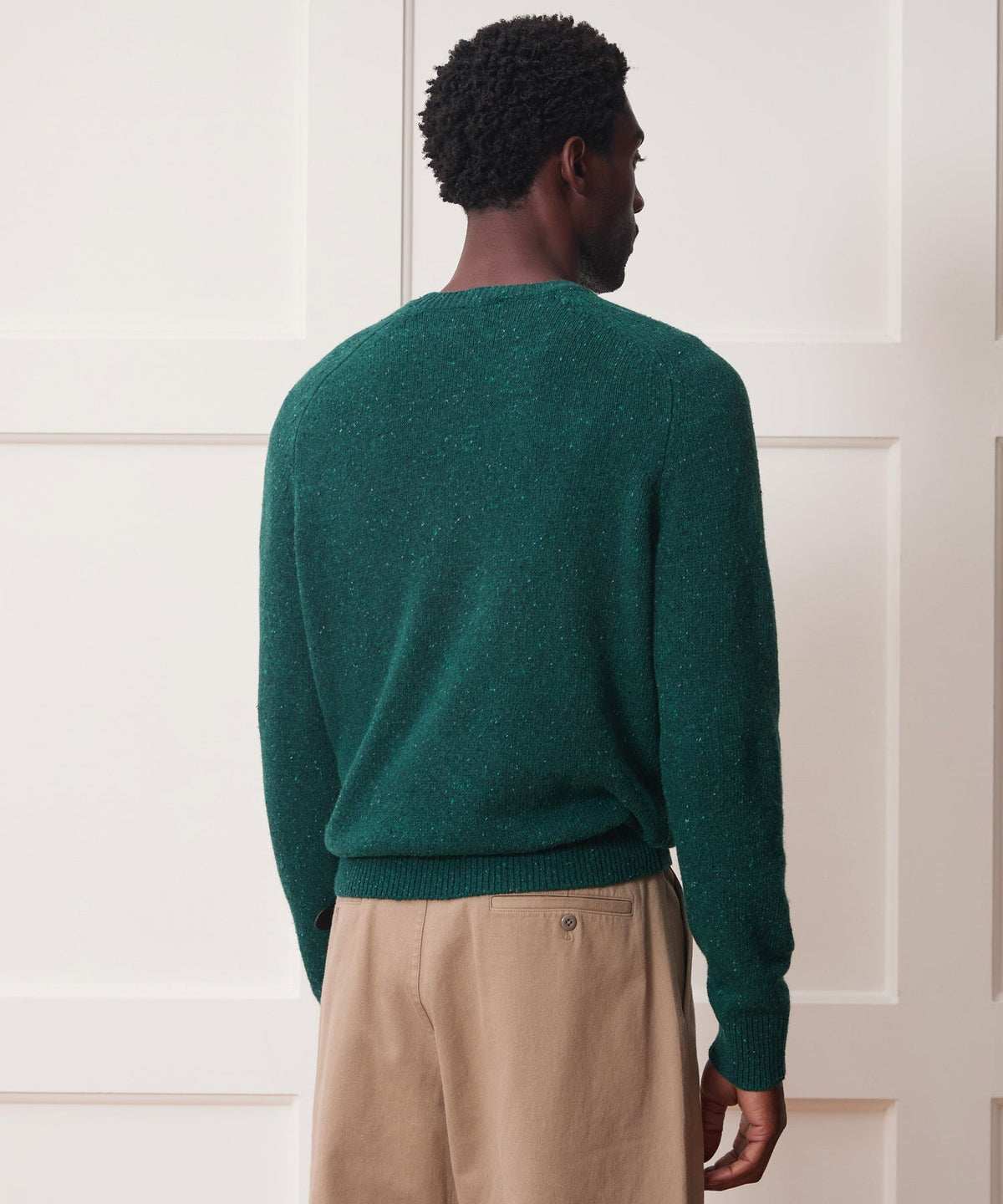 Donegal Crewneck Sweater - Teal